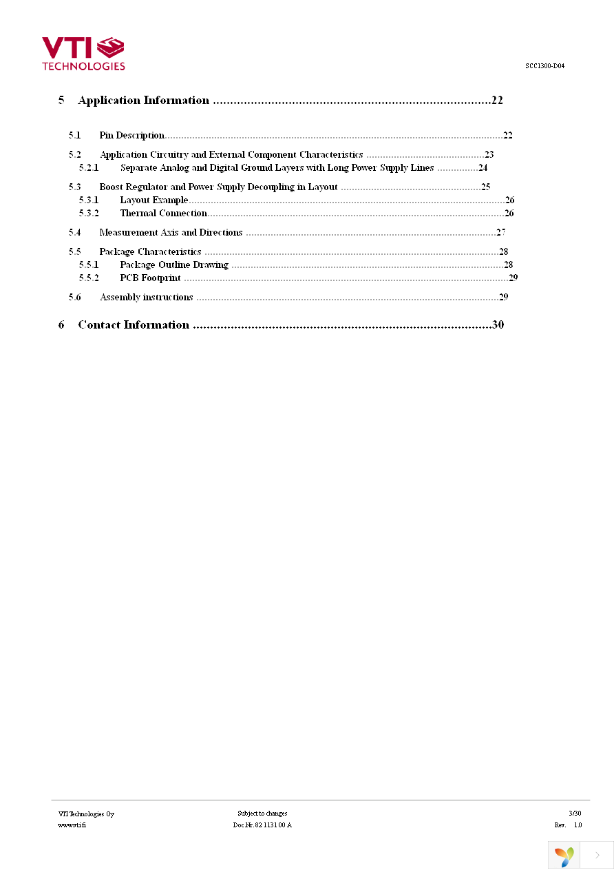 SCC1300-D04 PWB Page 3